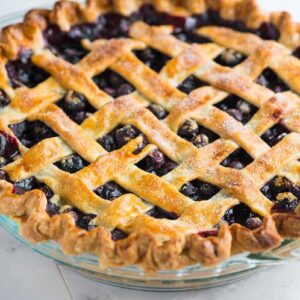 Blueberry pie